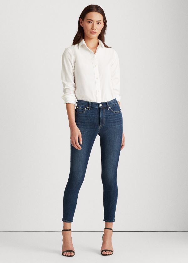 Women's Ralph Lauren Regal Skinny Ankle Jeans | 310857UZQ